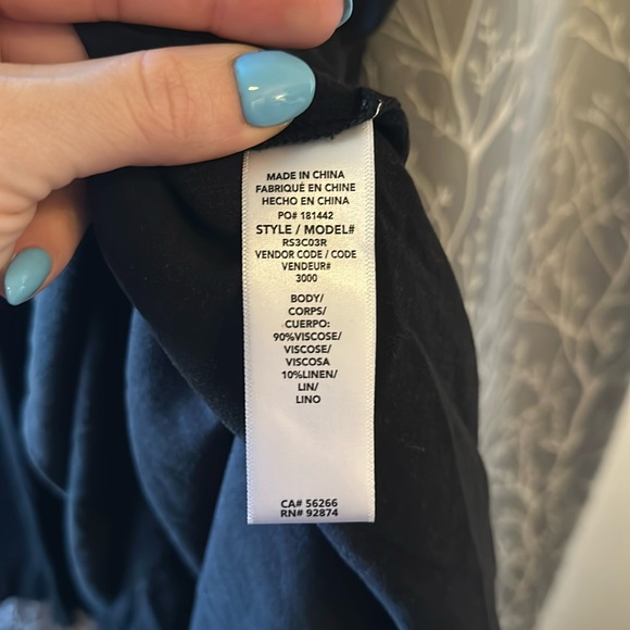 Splendid Nella Tiered Maxi Skirt in Black Size Small - Picture 10 of 11